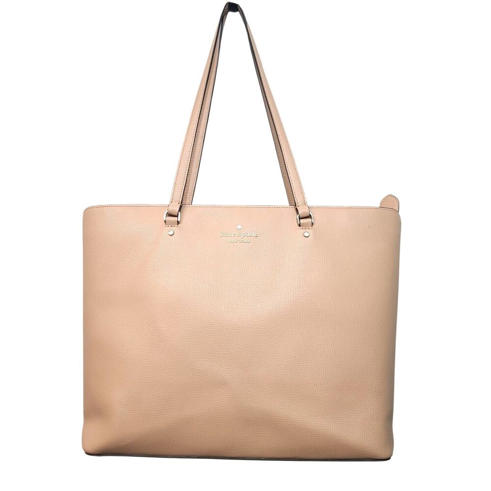 Kate Spade Perfect Large Tote Bag Light Fawn Tan Grain Leather KA900